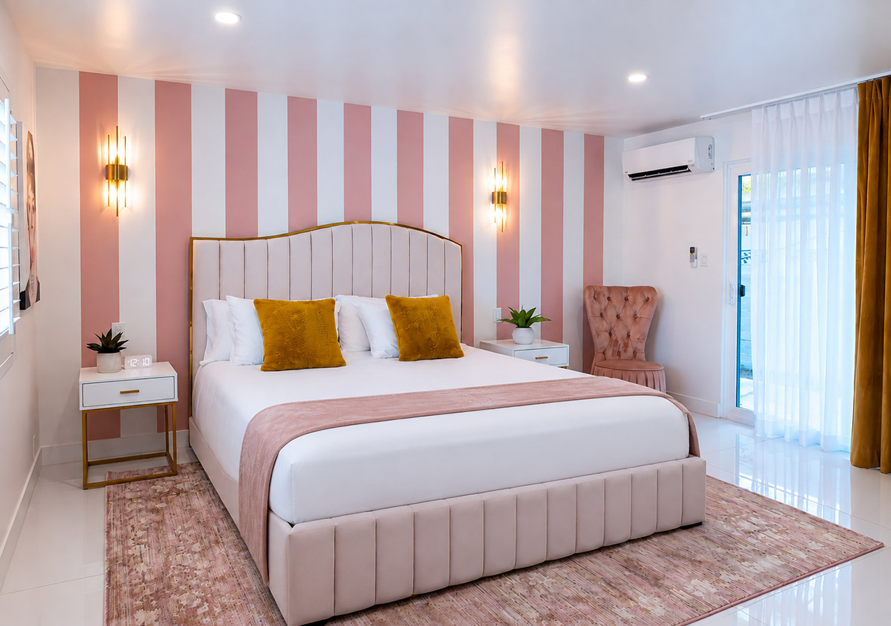 Peppermint Parlor 1 bed redone