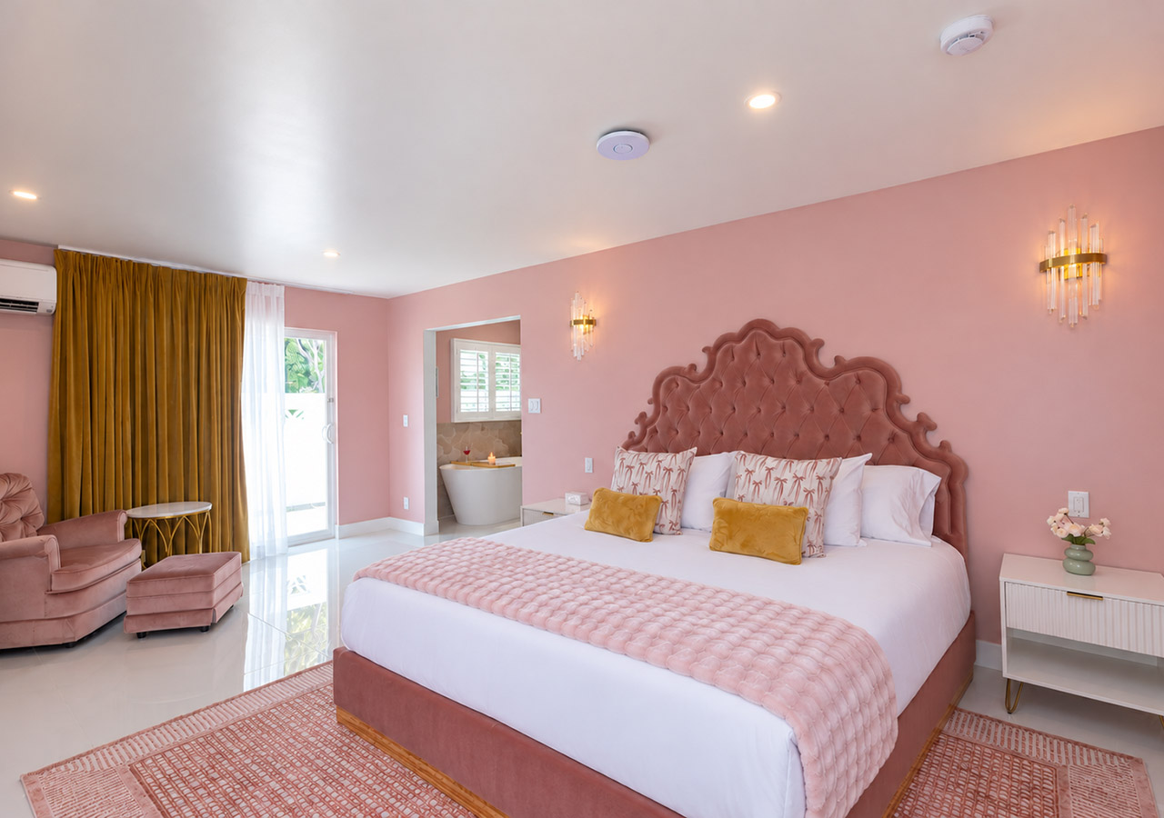Pretty in Pink 1 Bed redone
