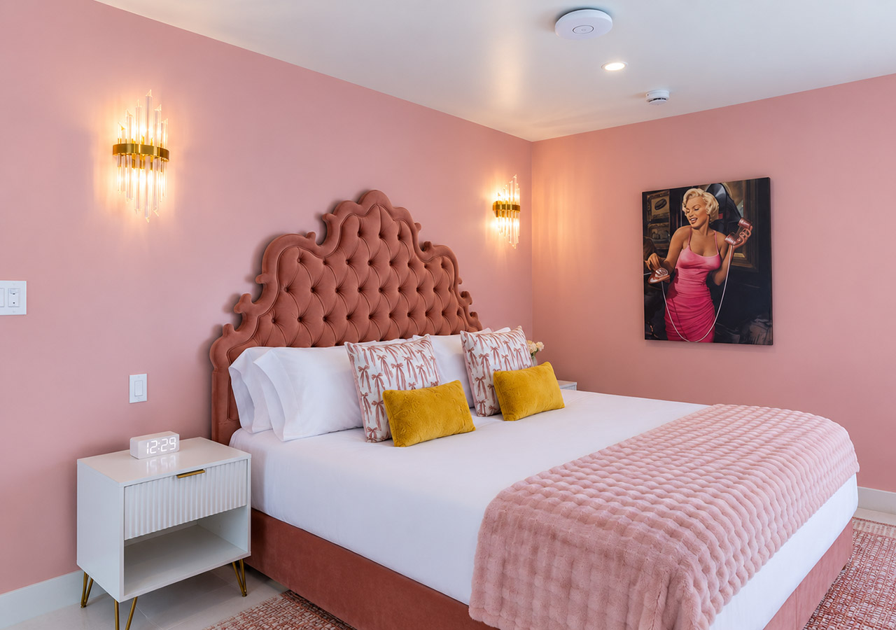Pretty in Pink 2 bed redone
