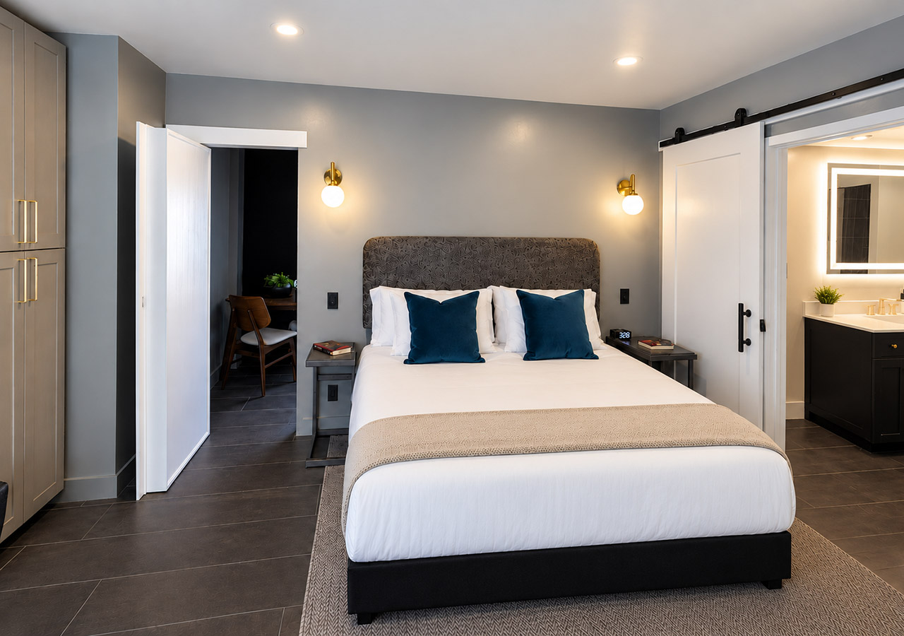 Speakeasy 1 redone bed remove toilet